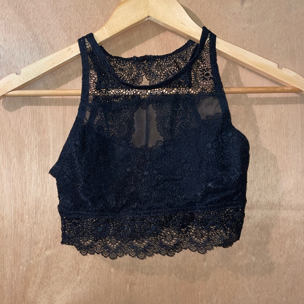 Black bralette